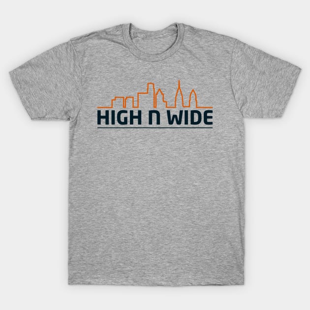 High N Wide - Flyers T-Shirt by High N Wide